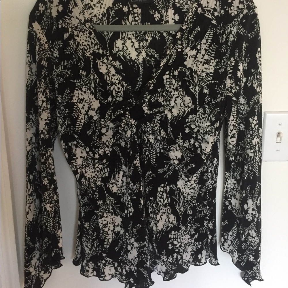 Brittany Black Dress Shirt.